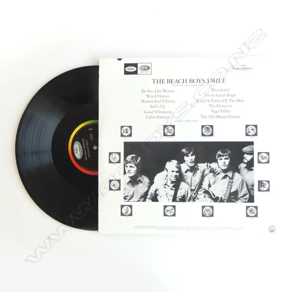 THE BEACH BOYS 'SMILE 2 LP' T-27658 Image 1++